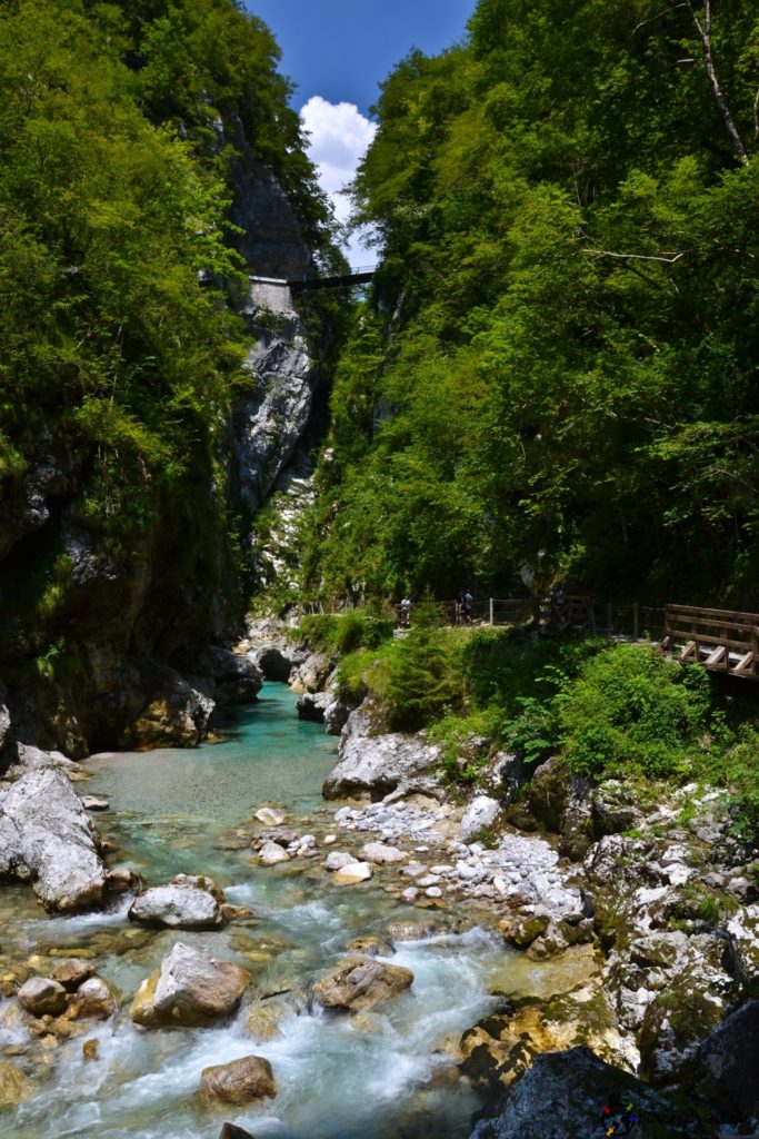 Wąwóz Tolmin - Wąwozy w Słowenii