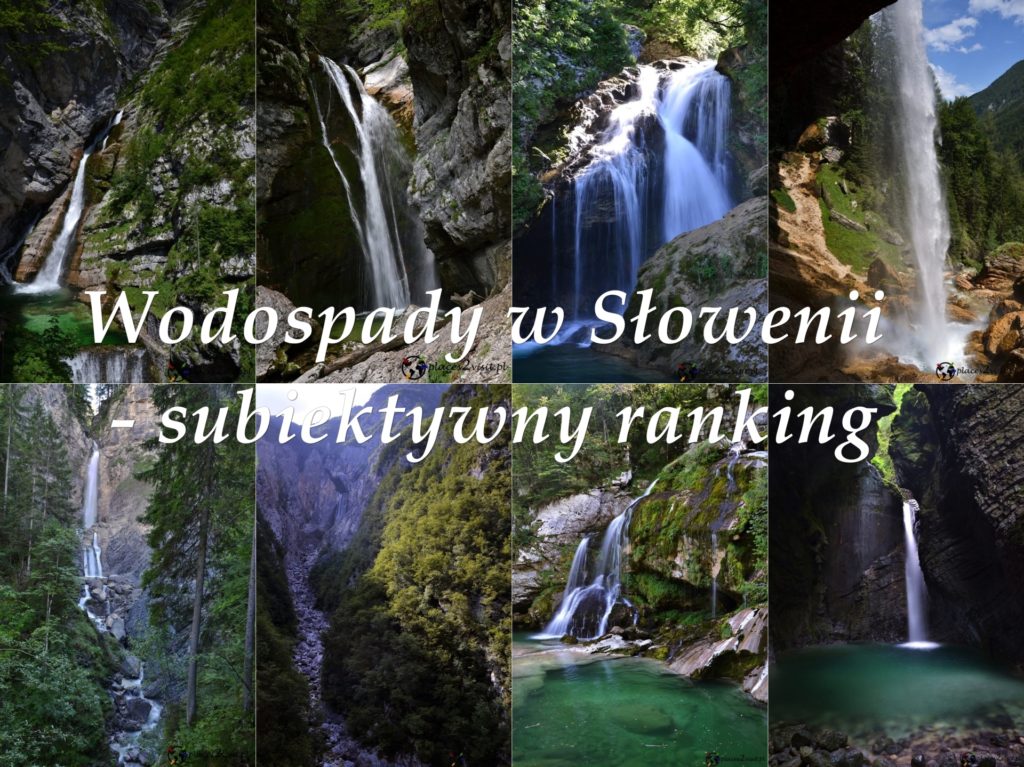 Wodospady w Słowenii