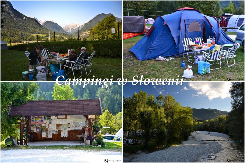 Campingi w Słowenii