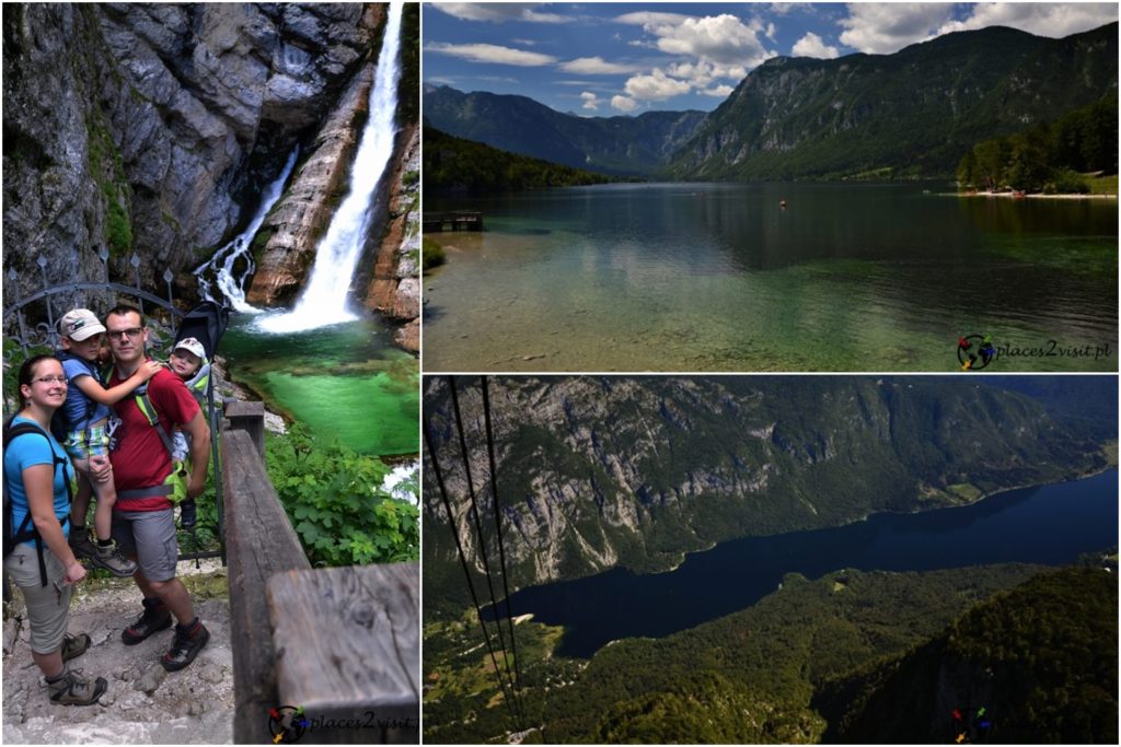 Dolina Bohinj, wodospad Savica, Vogel, Słowenia