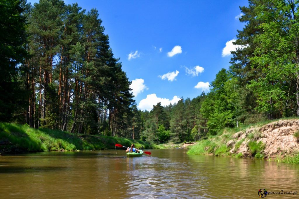 Kajaki na rzece Mała Panew