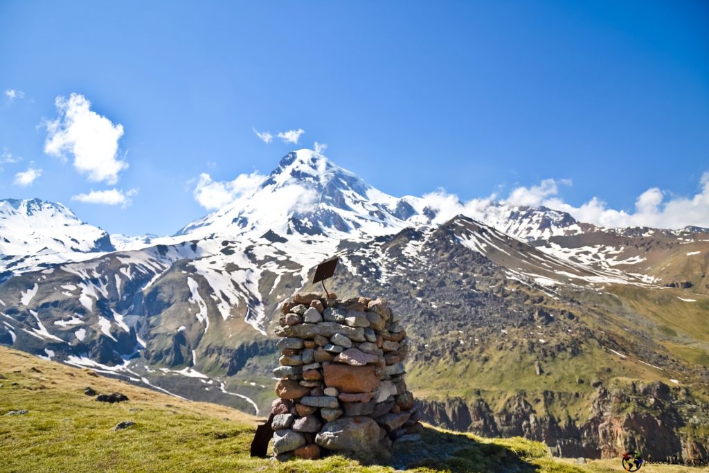 Kazbek. Gruzja