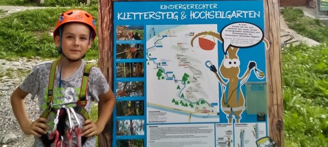 Kindergerechter Klettersteig – via ferrata dla dzieci Kindergerechter Klettersteig – via ferrata dla dzieci