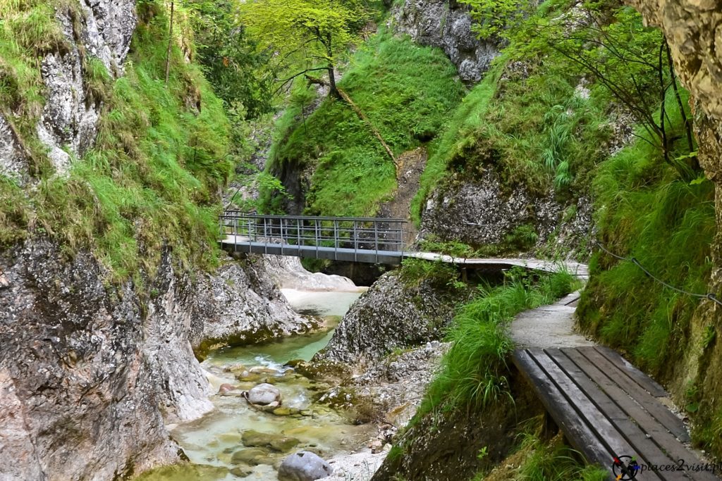 Wąwóz Almbachklamm - Berchtesgaden