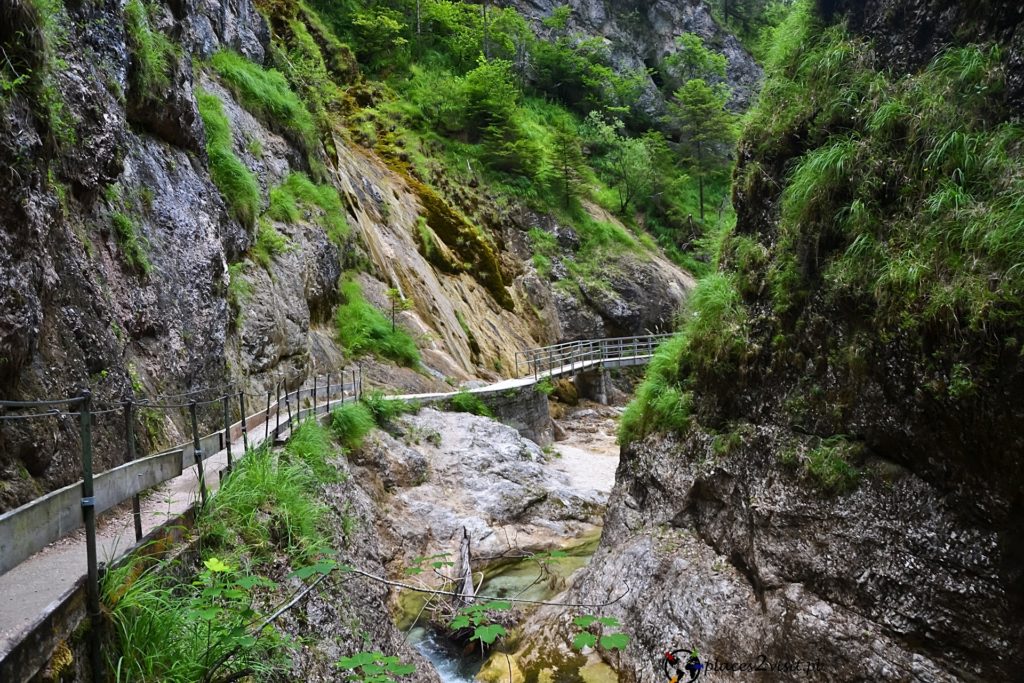 Wąwóz Almbachklamm - Berchtesgaden